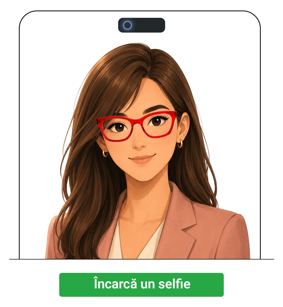 Probeaza virtual rame de ochelari cu un selfie